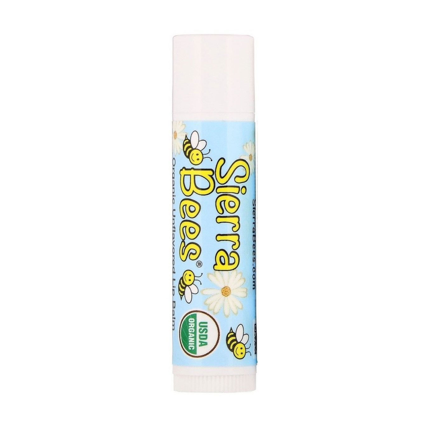 Бальзам для губ Sierra Bees Unflavored Organic Lip Balm Без запаху, 4.25 г